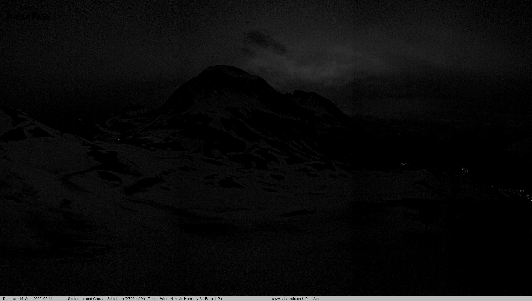 Davos Jakobshorn webcam - Strela Pass Schiahorn